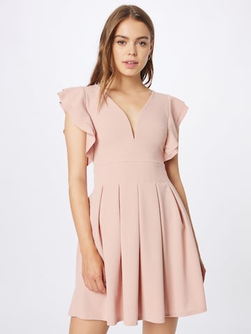 WAL G. Cocktail Dress 'JESSIE' in Pink: front