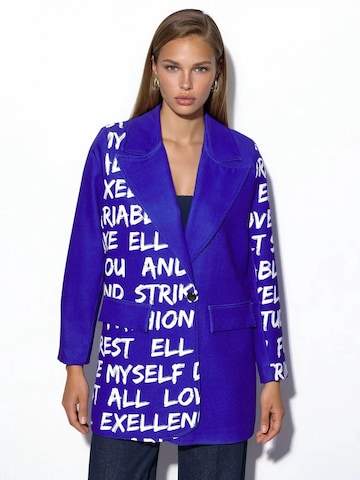 Blazer di MSN Collection in blu: frontale