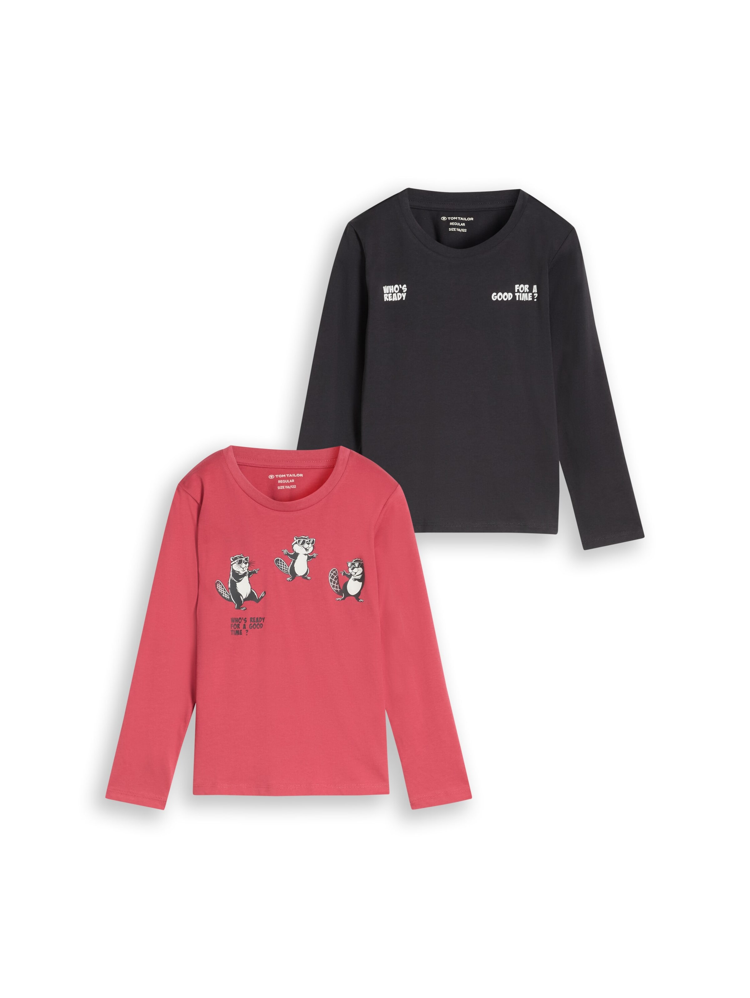 TOM TAILOR Shirt in Grijs: voorkant