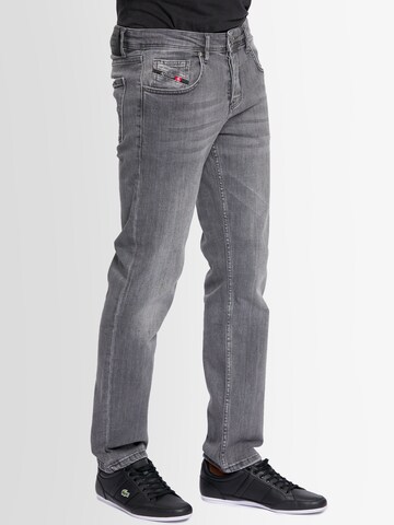 Coupe slim Jean Alessandro Salvarini en gris