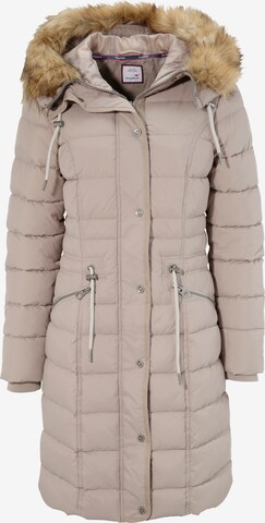 KangaROOS Winter Jacket in Beige: front
