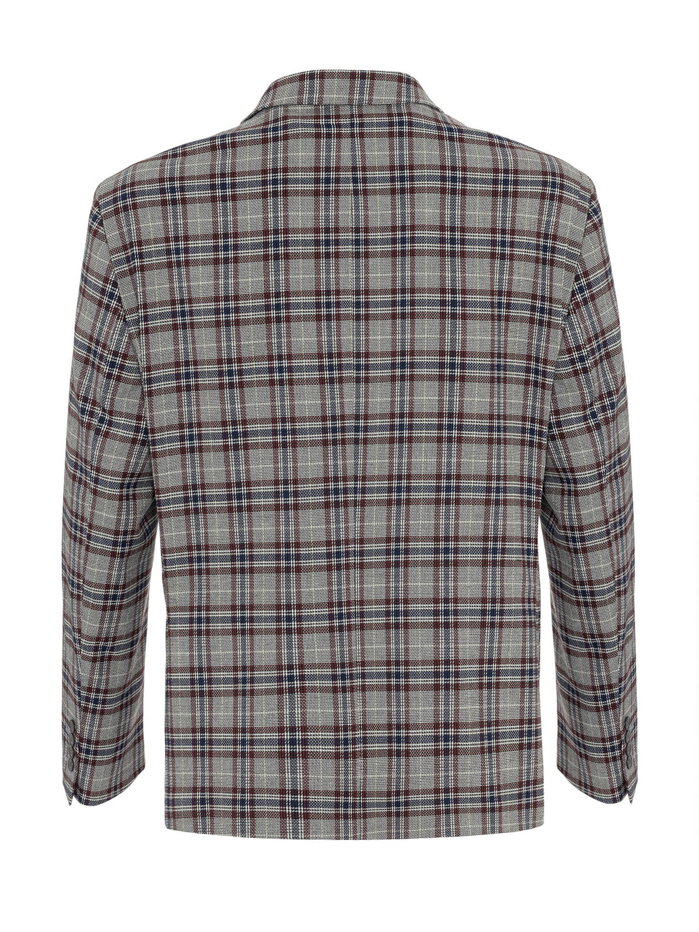 Daniel Hills Средняя посадка Пиджак в Серый