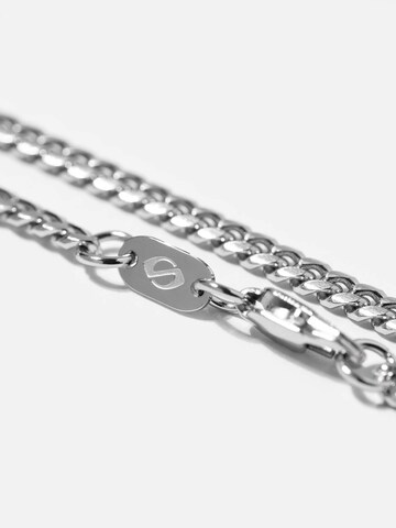 warpedsense Bracelet 'Cuban' in Silver