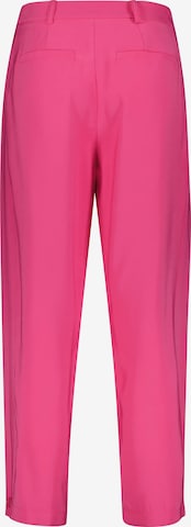 IMPERIAL Tapered Pleat-Front Pants in Pink