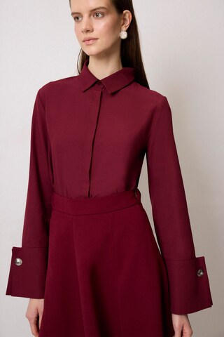 Touche Prive Kleid in Rot