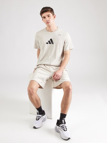 ADIDAS PERFORMANCE Funkcionális felső - szürke