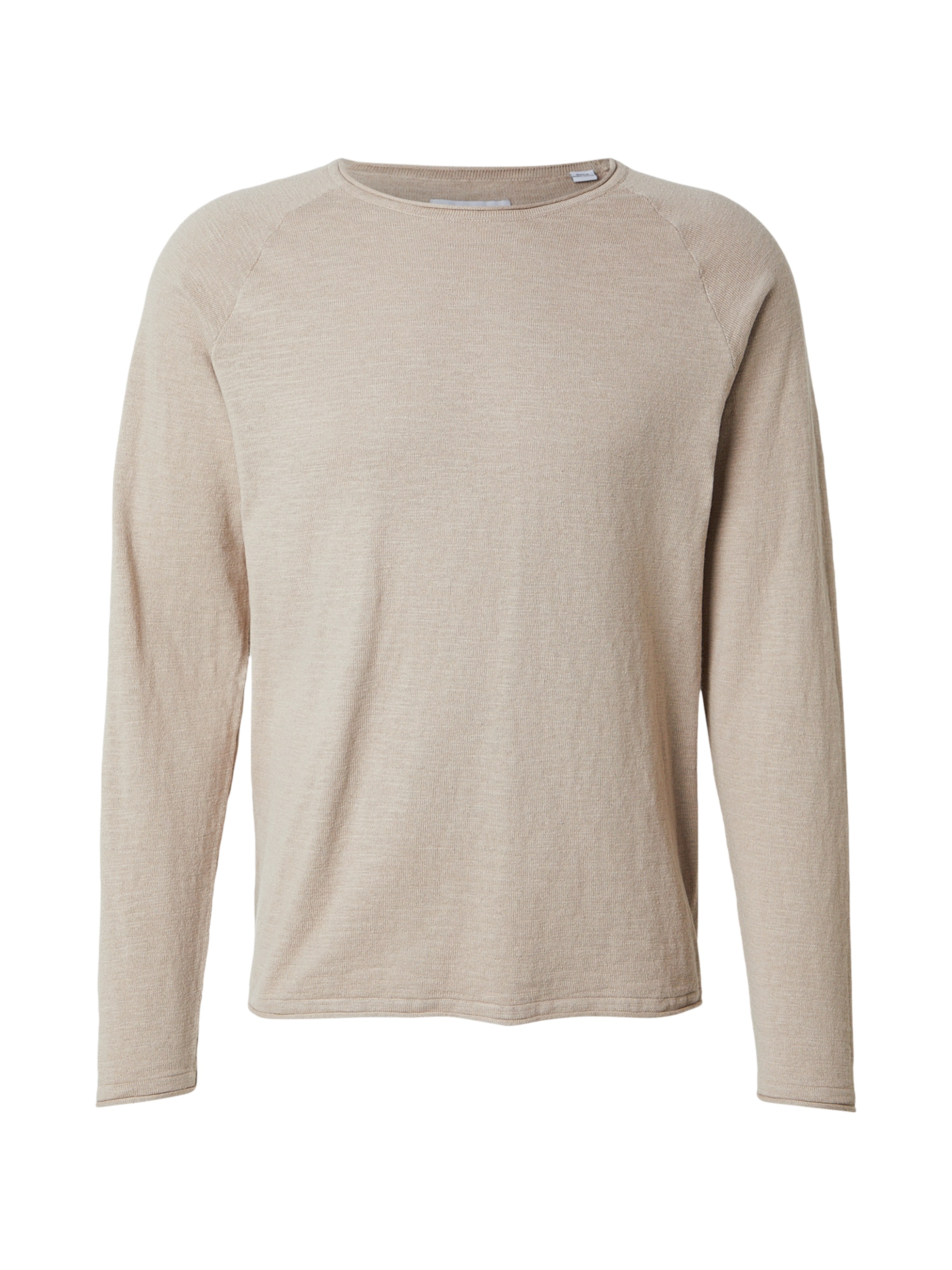 JACK & JONES Pulóver 'JJBREEZE' - bézs: elől