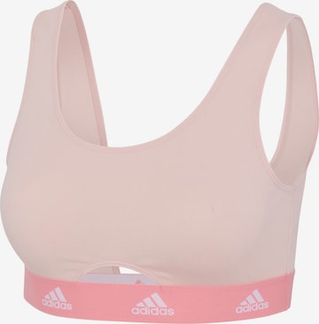 ADIDAS SPORTSWEAR Sports bra in Pink: front