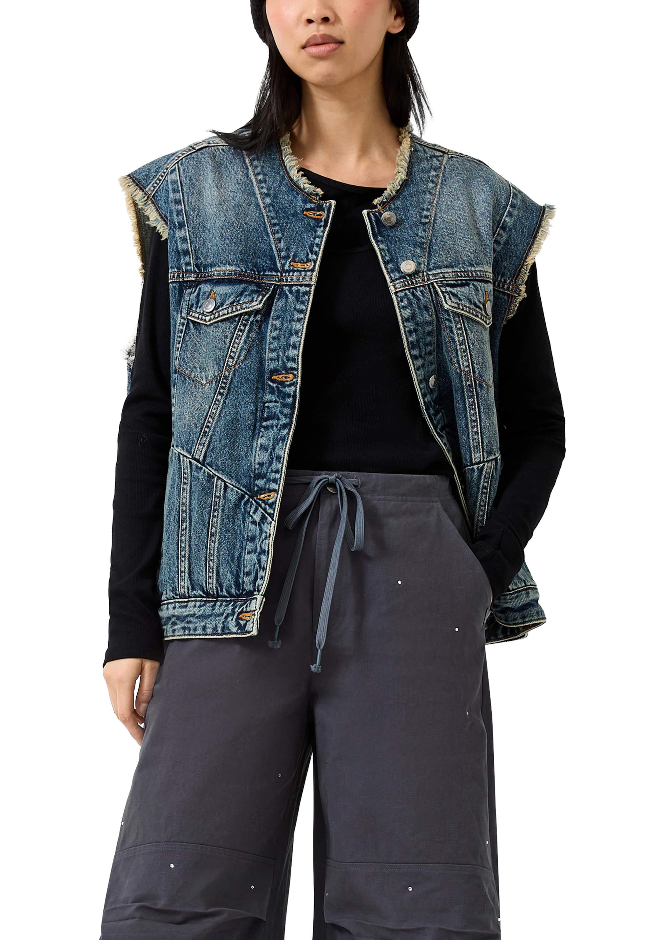 Gilet QS en bleu