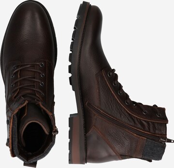 BULLBOXER Lace-Up Boots in Brown