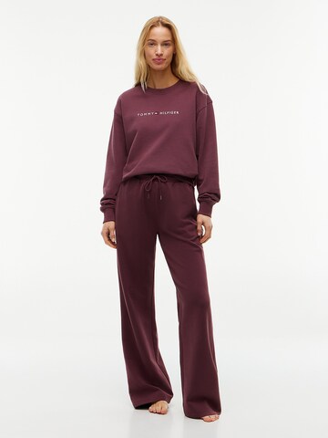 TOMMY HILFIGER Loose fit Trousers 'Essential' in Brown