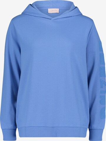 Cartoon Sweatshirt in Blue: front