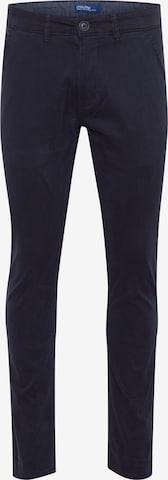 BLEND Slim fit Chino Pants 'Flint' in Blue: front