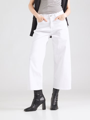 Wide leg Jeans 'Anna' di Smith&Soul in bianco: frontale