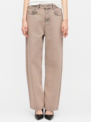 Moschino Jeans Wide leg Jeans in Grey: front