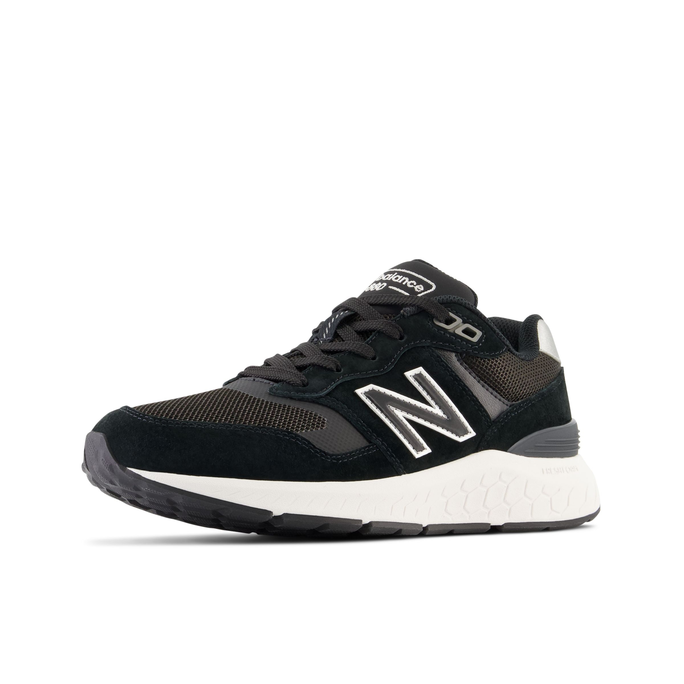 new balance Platform trainers 'Walking Fresh Foam 880 v6' in Black: front