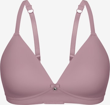 sassa Triangle Bra in Beige: front