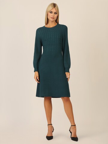 APART Knitted dress in Green