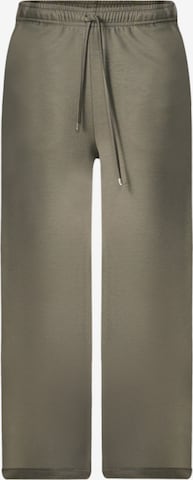 No Matter What Trousers in Green: front