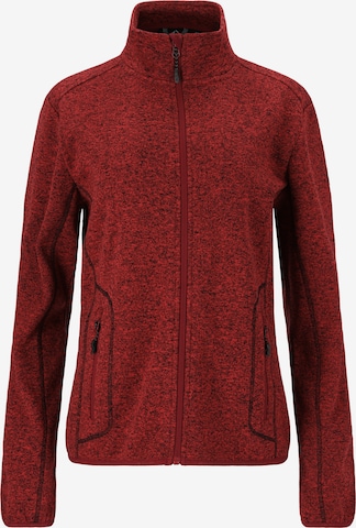 Whistler Functionele fleece jas in Rood: voorkant