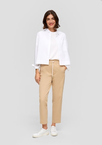 s.Oliver Regular Broek in Bruin