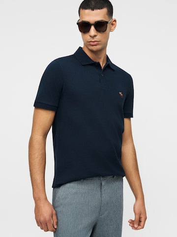 Tricou de la Abercrombie & Fitch pe albastru