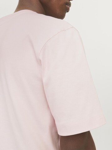 JACK & JONES T-Shirt 'JJEUrban Edge' in Pink