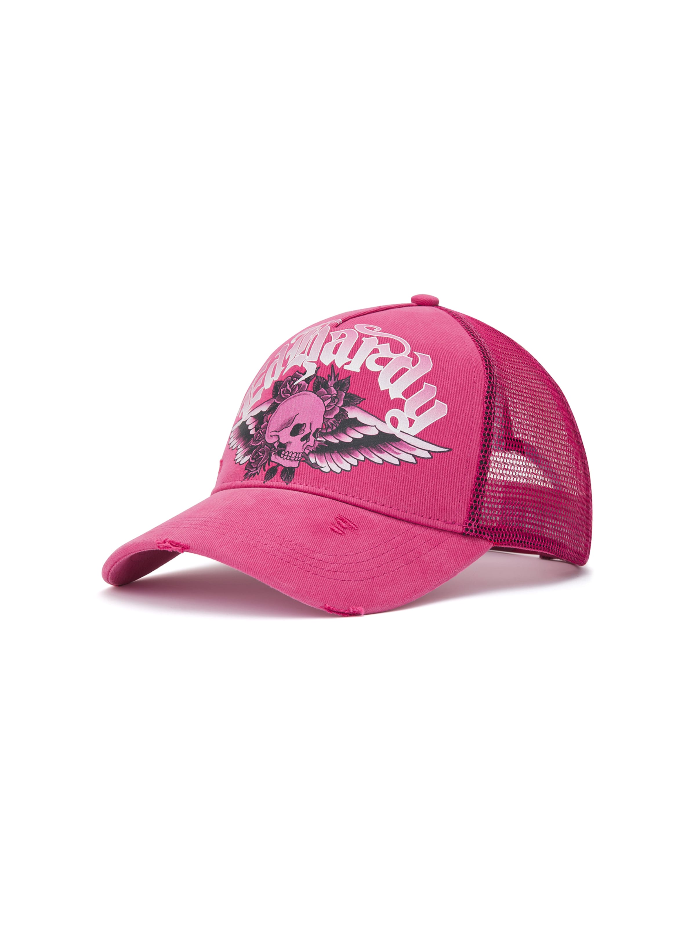 Ed Hardy Keps i rosa: framsida