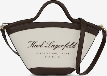 Karl Lagerfeld Rantakassi värissä beige: etupuoli