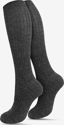 normani Knee High Socks in Grey