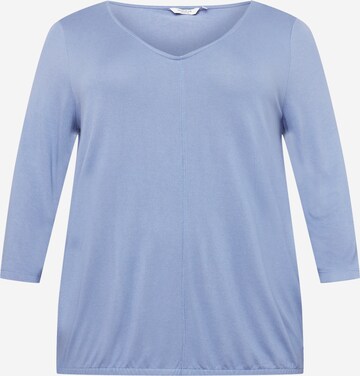 Tom Tailor Women + - Camiseta en azul: frente
