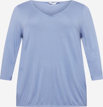 Tom Tailor Women + Μπλουζάκι σε μπλε: μπροστά
