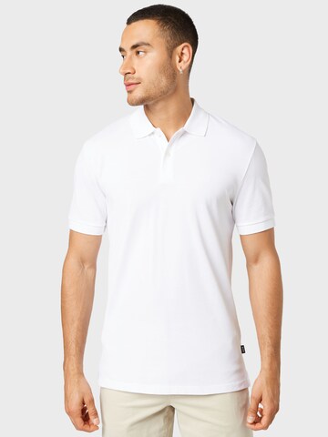 BOSS Black Shirt 'Pallas' in White: front