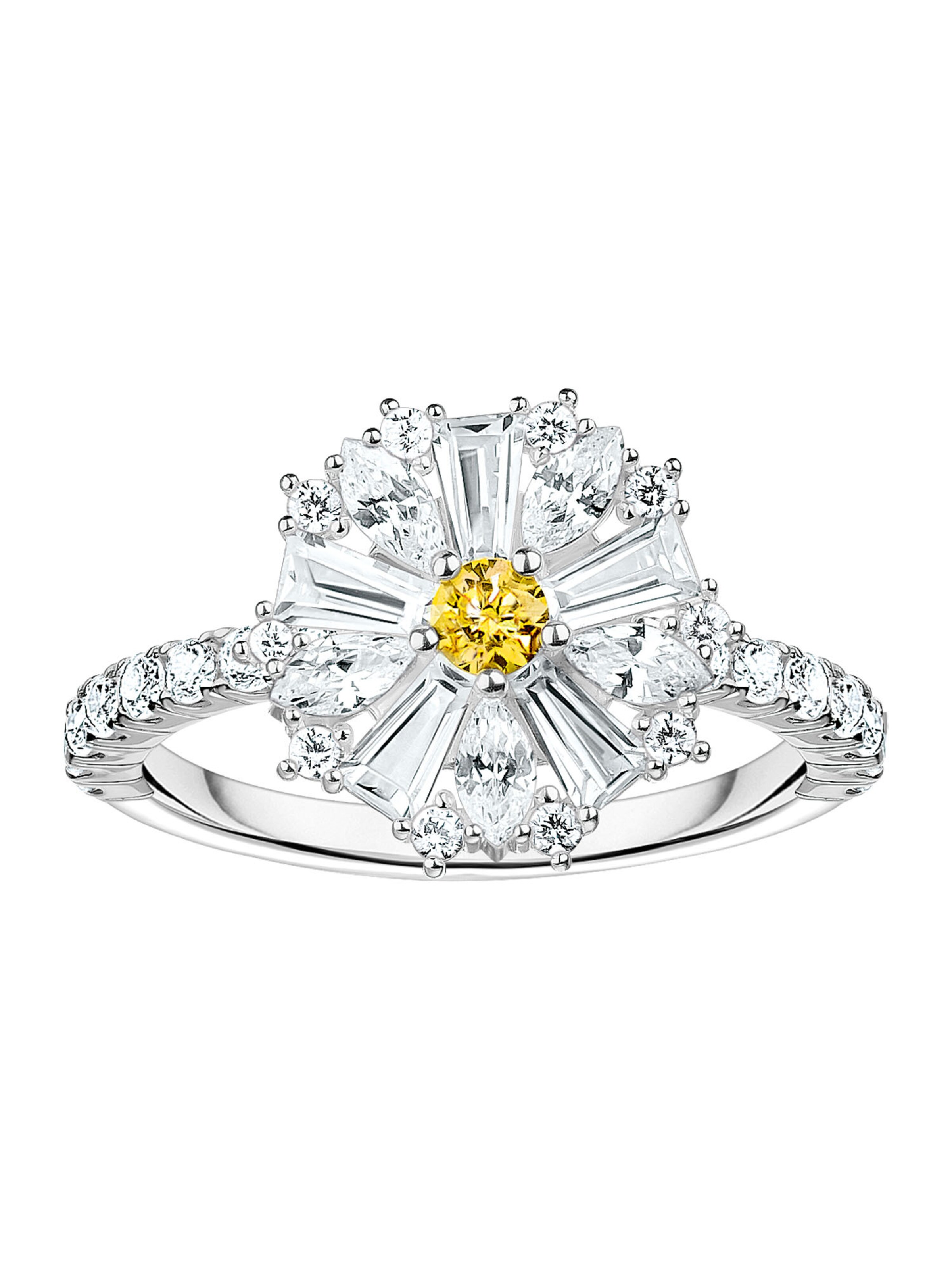 Thomas Sabo Ring 'Lovely Daisy' in Silber: Vorderseite
