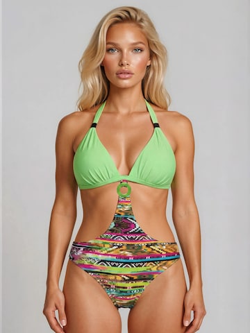 Marko Push-up Badpak 'Anabella M-425 (1)' in Groen