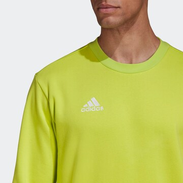 ADIDAS PERFORMANCE Athletic Sweatshirt 'Entrada 22' in Green