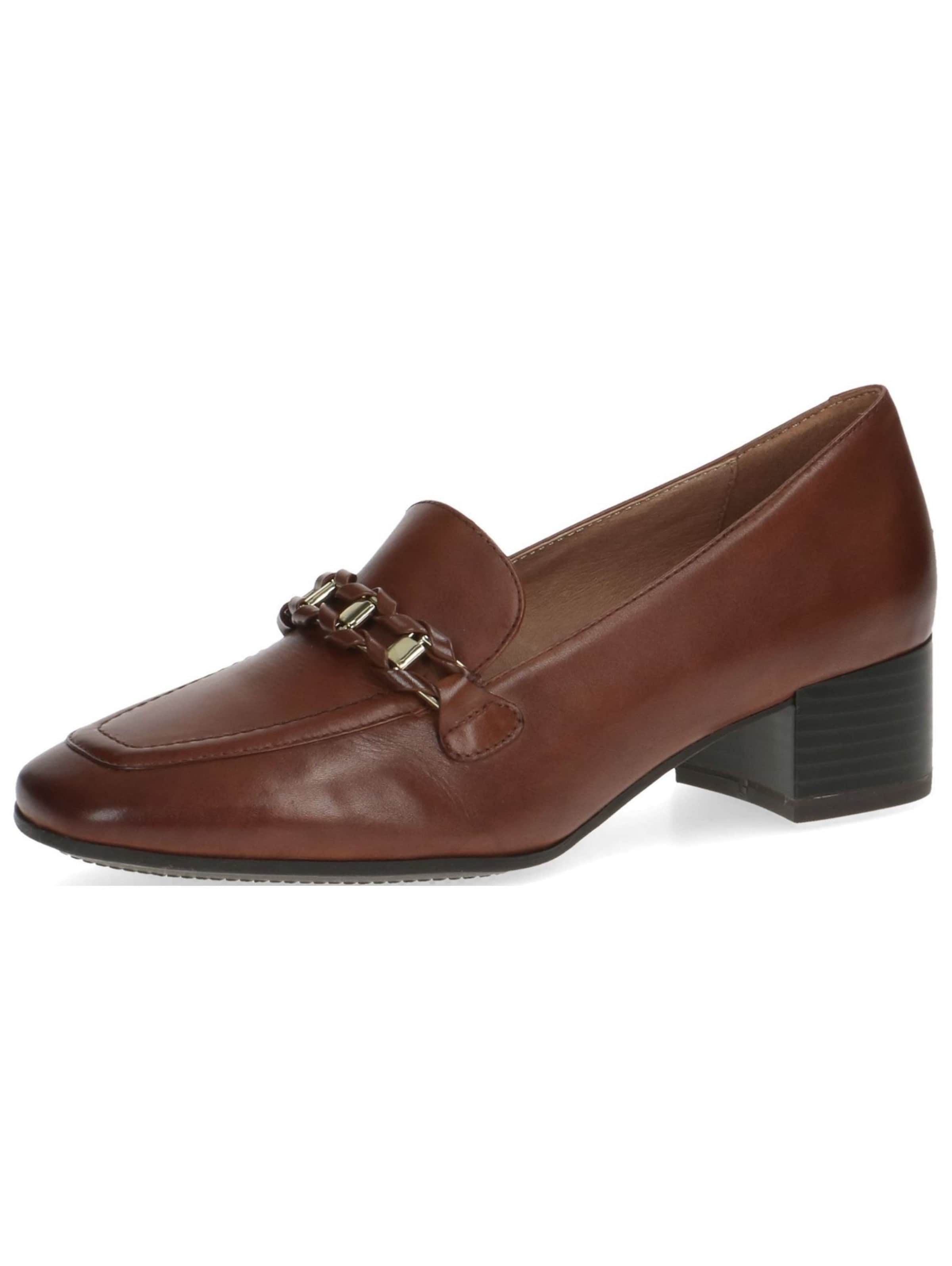 CAPRICE Pumps in Braun: Vorderseite