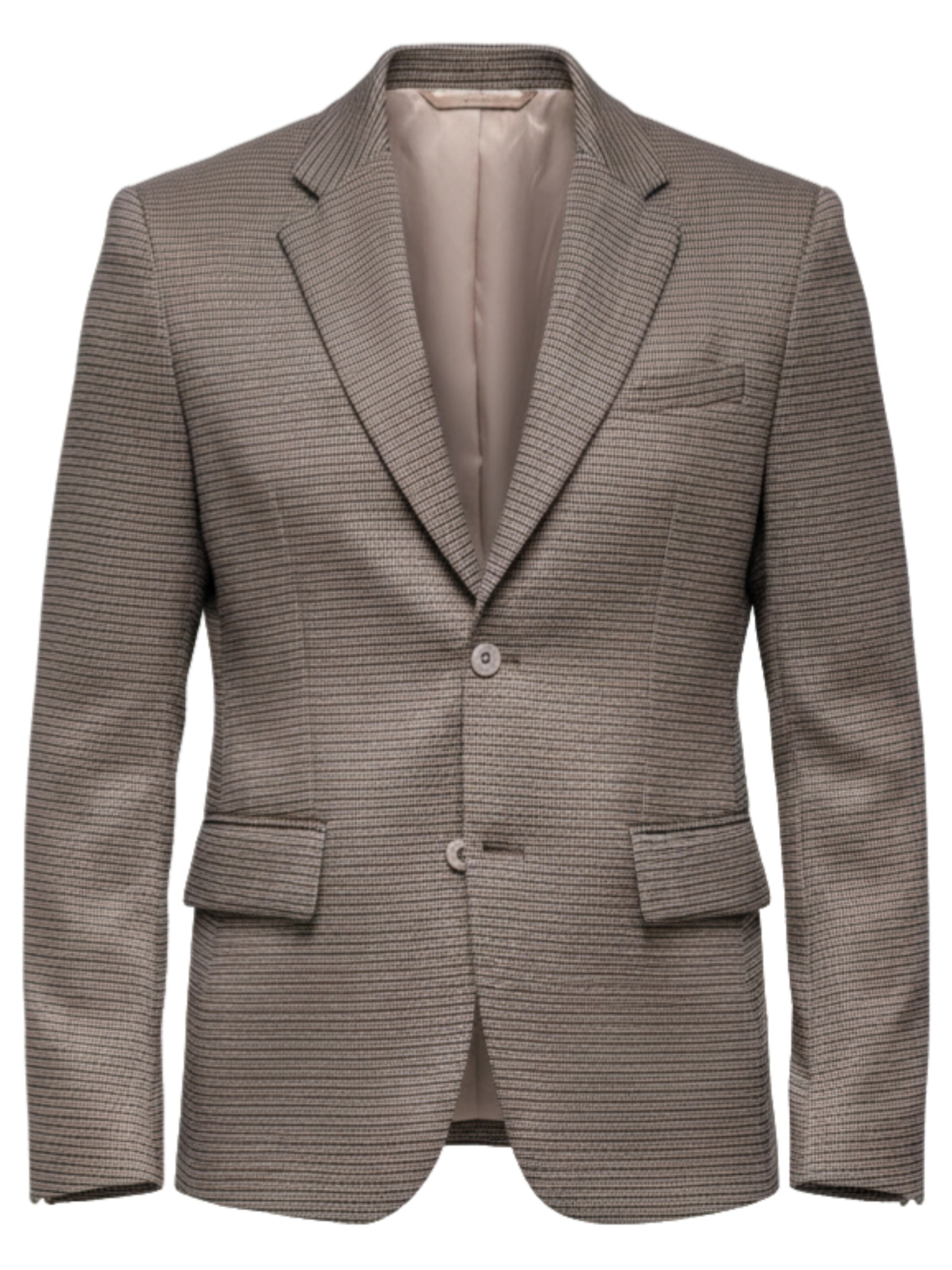 Ombre Regular fit Kavaj i brun: framsida
