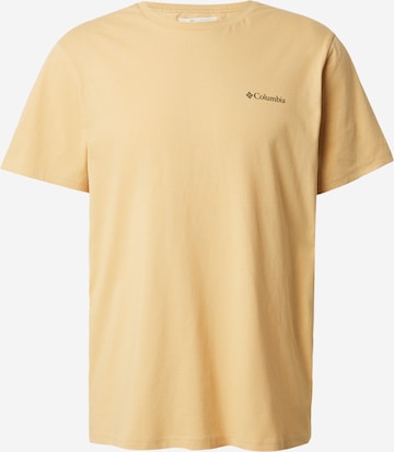 COLUMBIA - Camiseta 'CSC™' en amarillo: frente