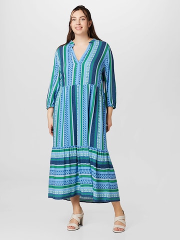 Robe 'Marrakesh' ONLY Carmakoma en bleu : devant