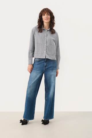 Part Two Blouse 'Caronne' in Blue