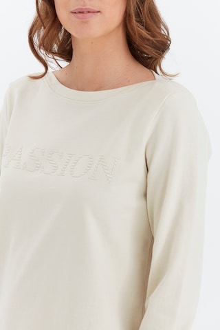 Fransa Sweatshirt in Beige