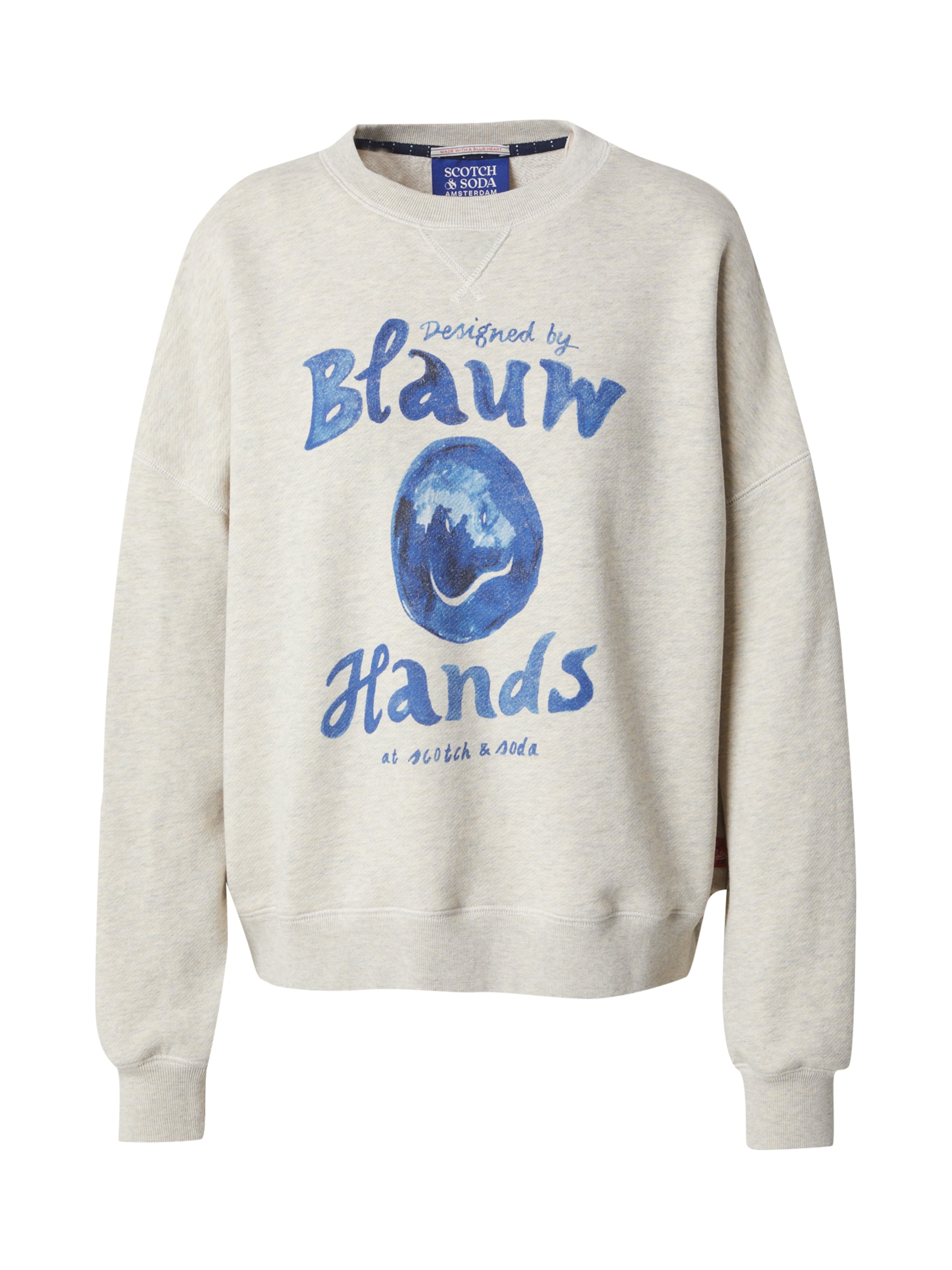 SCOTCH & SODA Mikina – béžová: přední strana