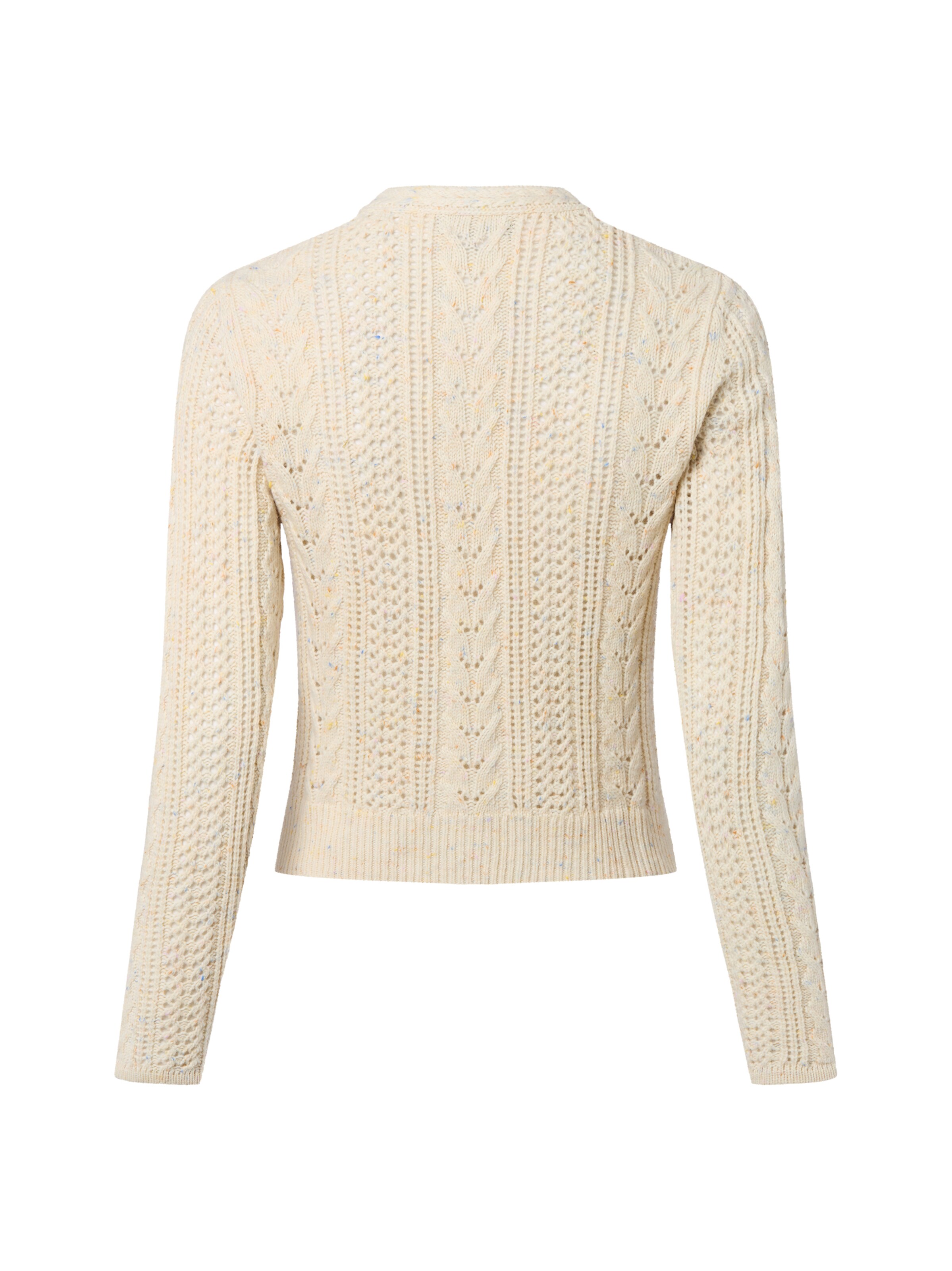 Franco Callegari Knit Cardigan in Beige