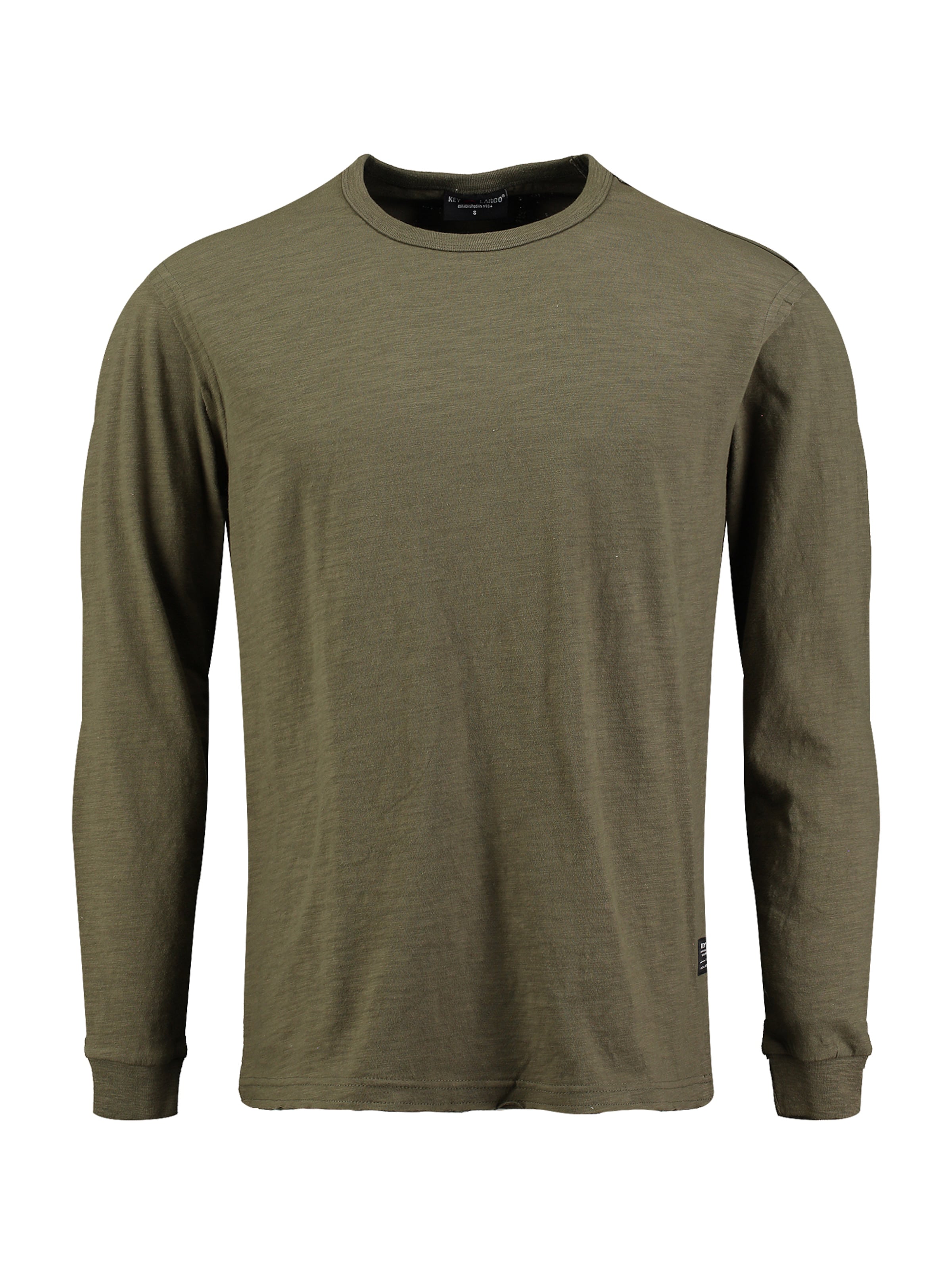 Key Largo Μπλουζάκι 'HAMILTON STREET' σε πράσινο: μπροστά