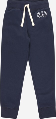 GAP Tapered Broek 'HERITAGE' in Blauw: voorkant