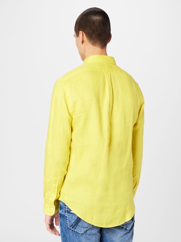 Polo Ralph Lauren Regular fit Button Up Shirt in Yellow