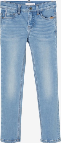 NAME IT Slimfit Jeans 'Theo' i blå: forside