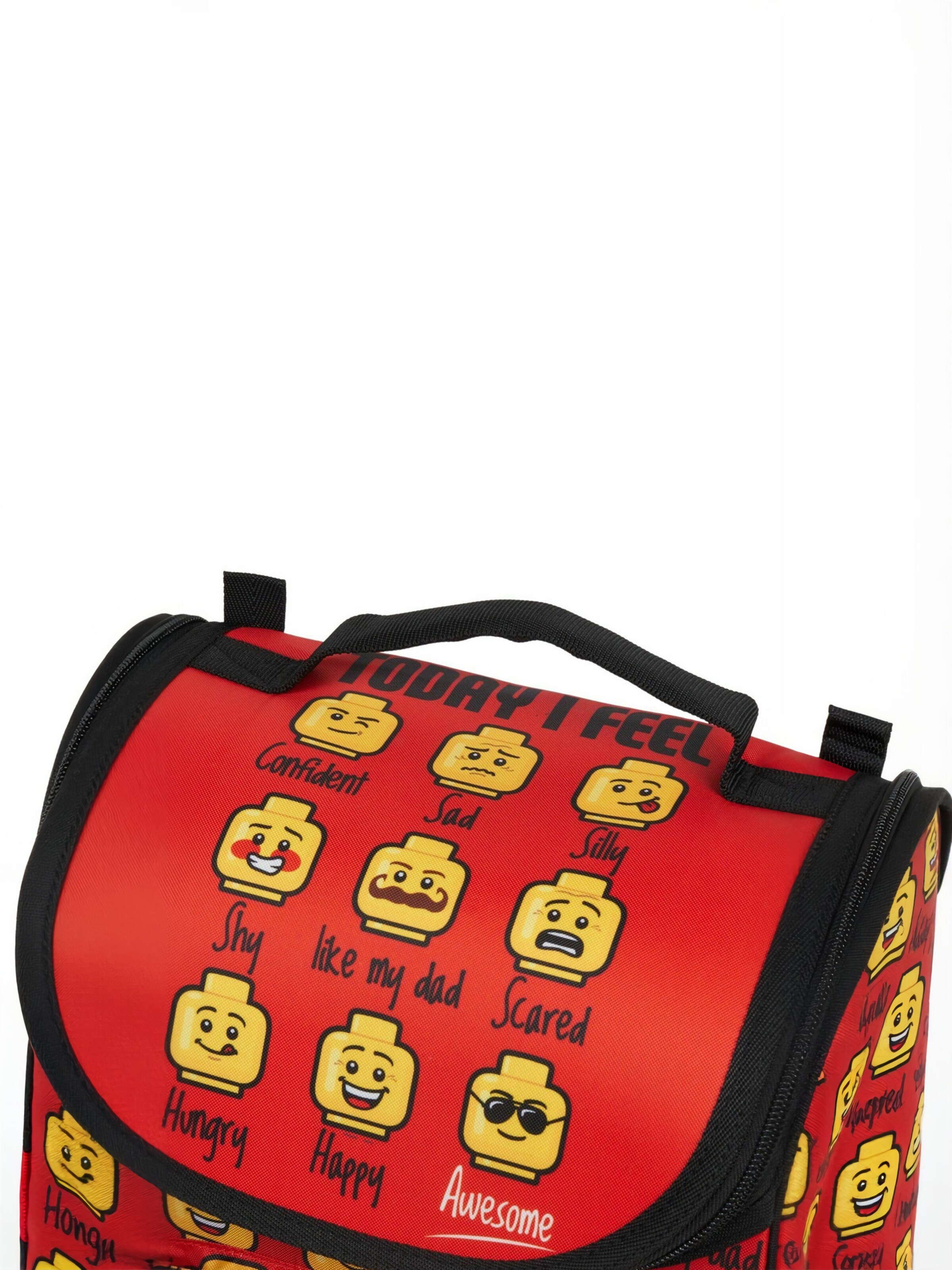 Sac ' Core ' LEGO® Bags en rouge : au dessus