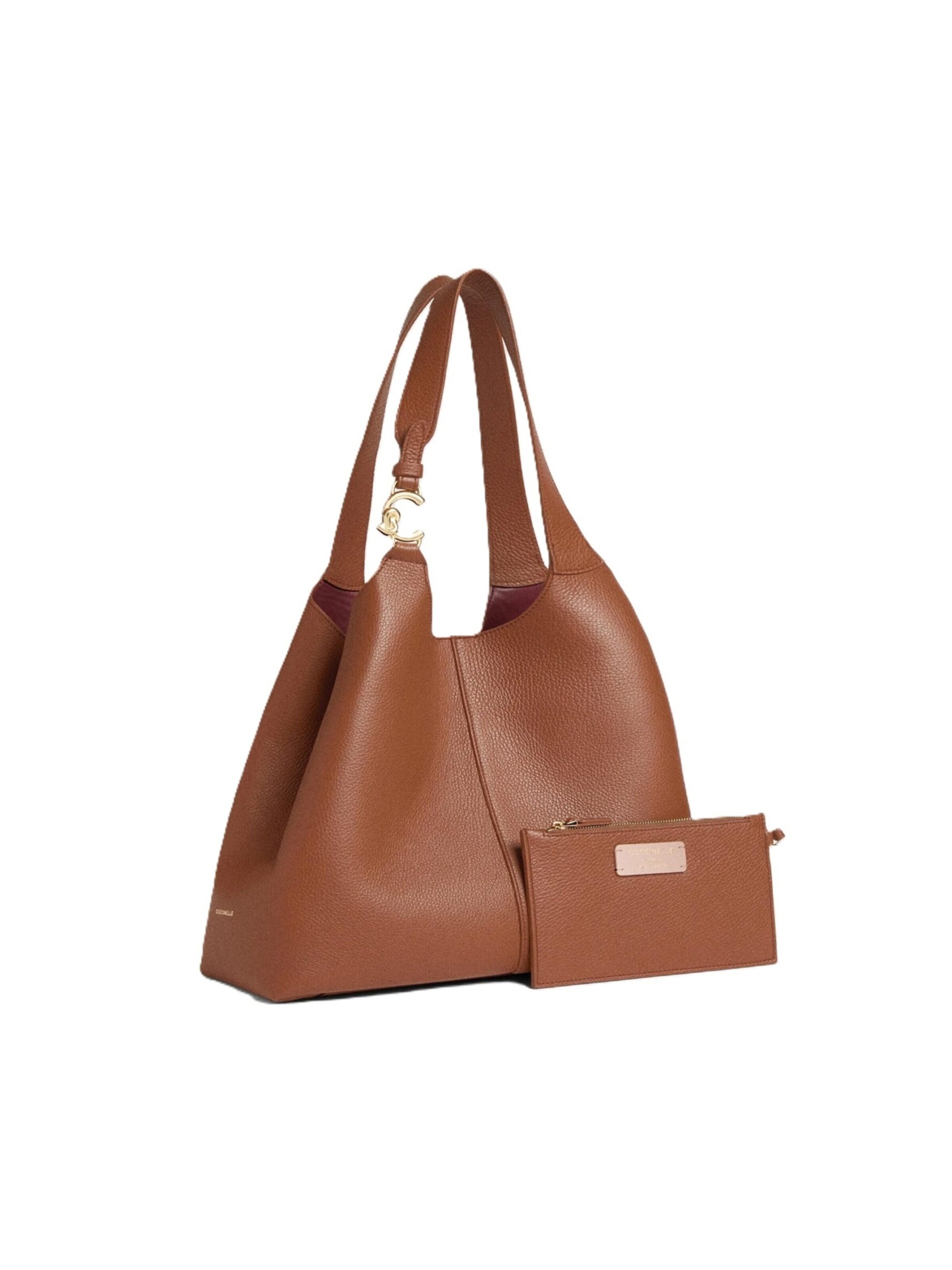 Coccinelle Schultertasche 'E1SHA110101'‌‌‌‌‌‌‌‌‌‌ in Braun: Vorderseite